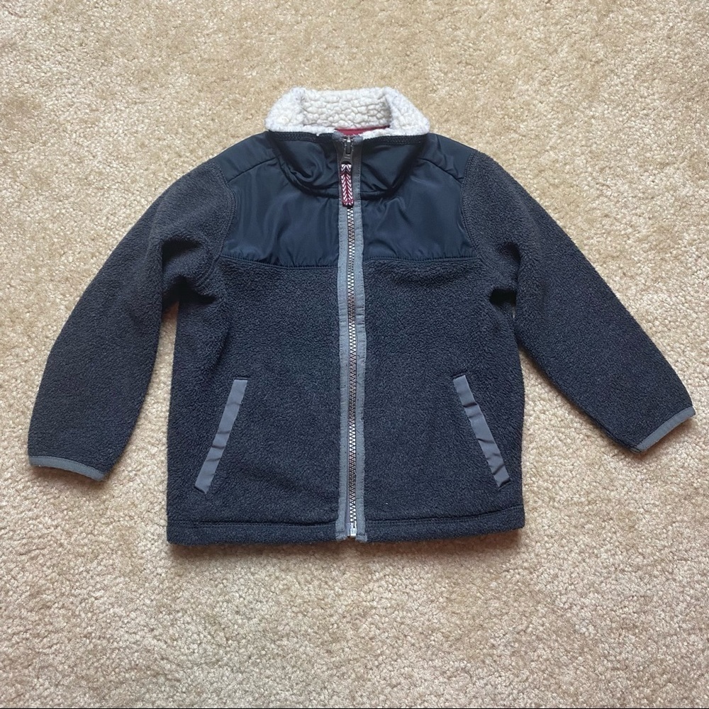Carter’s Boys Gray Zip Up Jacket Size 2T